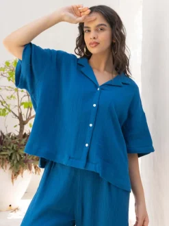 Diana Blue Co-ord Set of 2