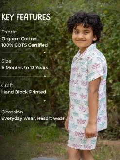 Diego Organic Cotton Block Printed Co-ord Set