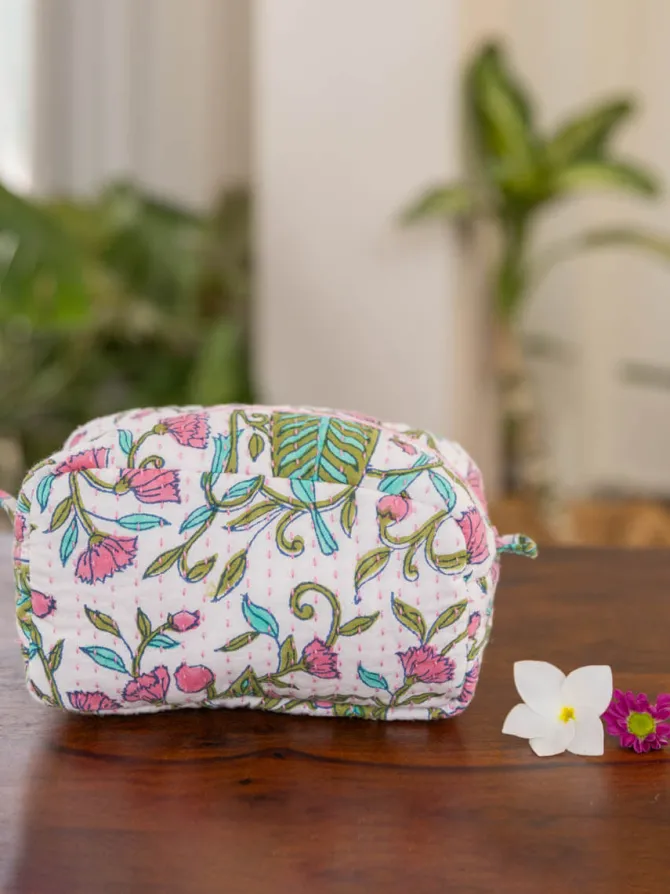 Dilbar Pine Cotton Travel Case