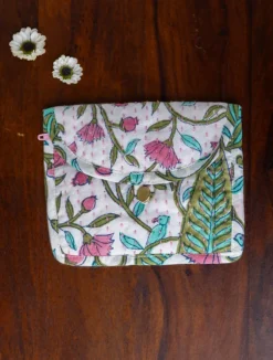 Dilbar Pine Cotton Wallet