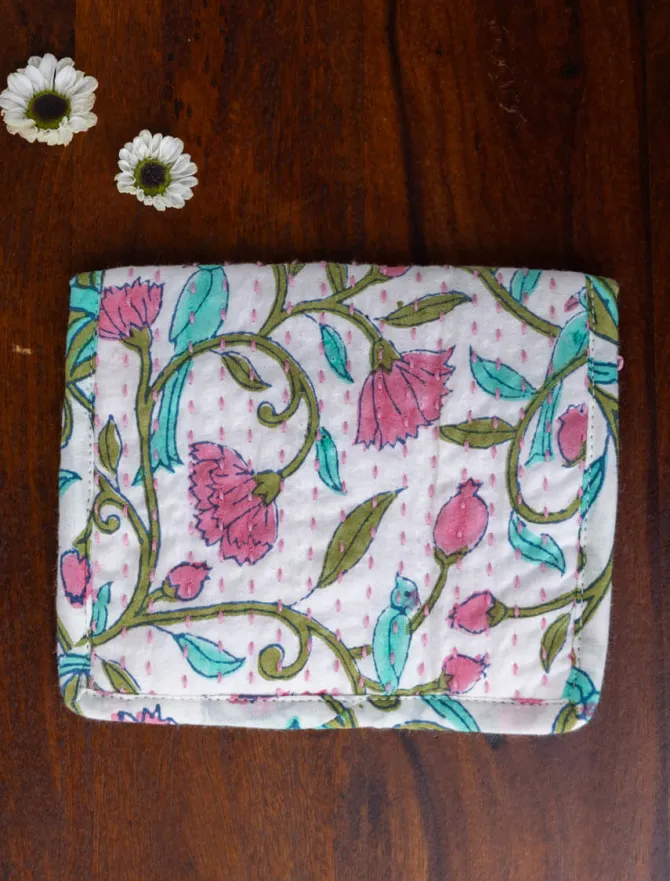 Dilbar Pine Cotton Wallet
