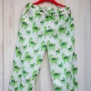 Dino Green Organic Cotton Comfort Pants