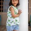 Dino Organic Cotton Top & Shorts Set