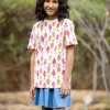 Dory Organic Cotton Block Printed T-shirt