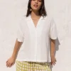 Dove White Modal Shirt