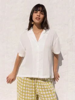 Dove White Modal Shirt