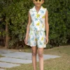 Drizzle Organic Cotton Top & Shorts Set