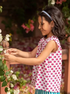 Ella Organic Cotton Printed Top