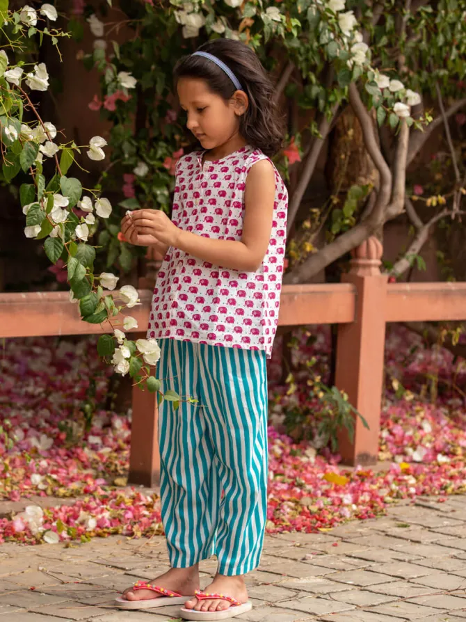 Ella Organic Cotton Printed Top