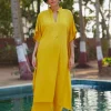 Emma Kaftan Kurta and Palazzo Set of 2
