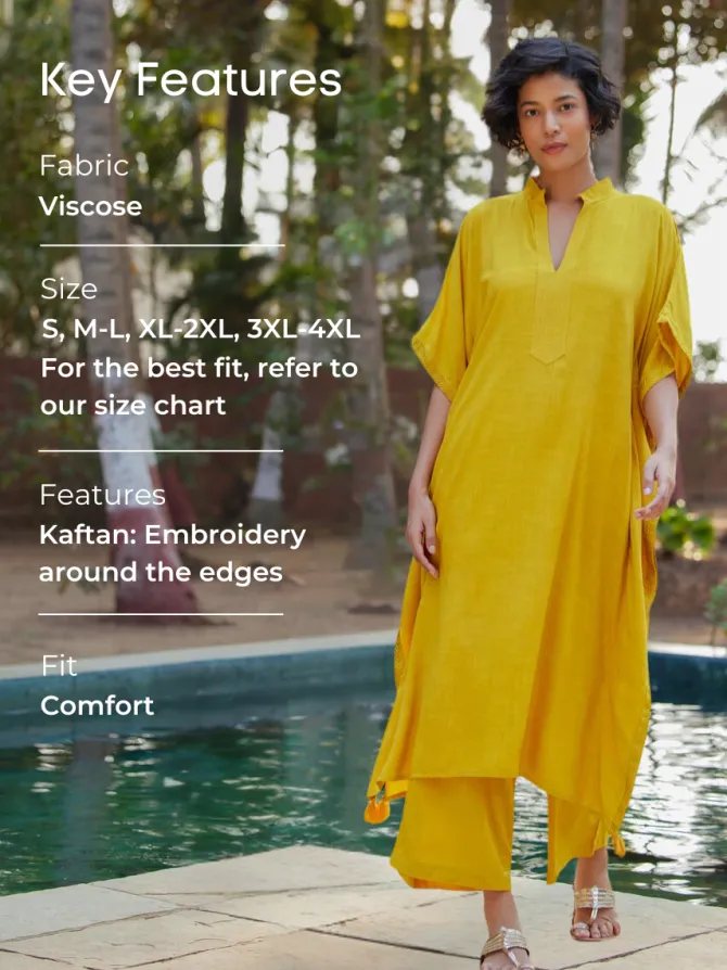 Emma Kaftan Kurta and Palazzo Set of 2