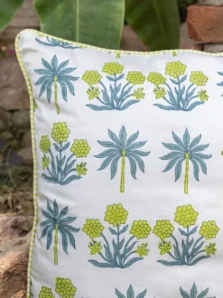 Farah Cotton Cushion Cover - 24 Inch