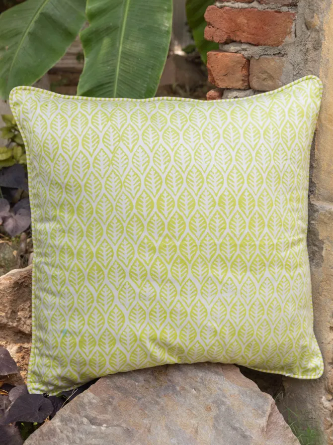 Farah Cotton Cushion Cover - 24 Inch