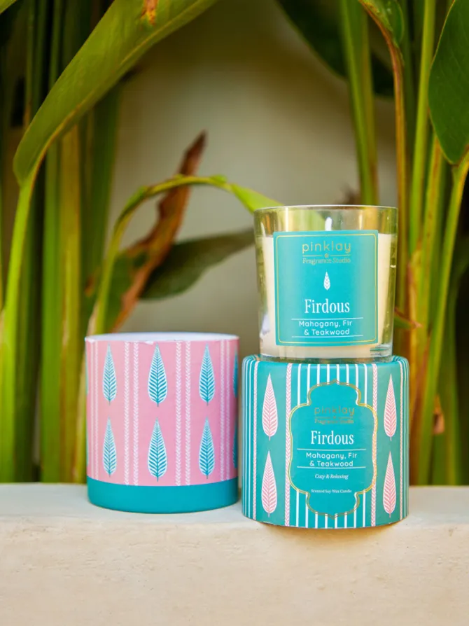 Firdous Scented Soy-Wax Candle
