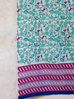 Firefly Block Printed Cotton Curtain