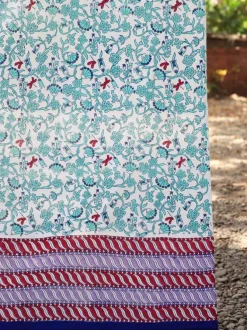 Firefly Block Printed Cotton Curtain