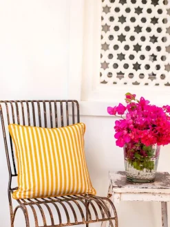 Firefly Garden Cotton Cushion Cover - 16 Inch