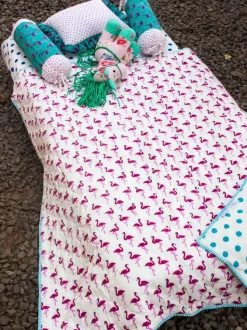 Flamingo Organic Cotton Quilt