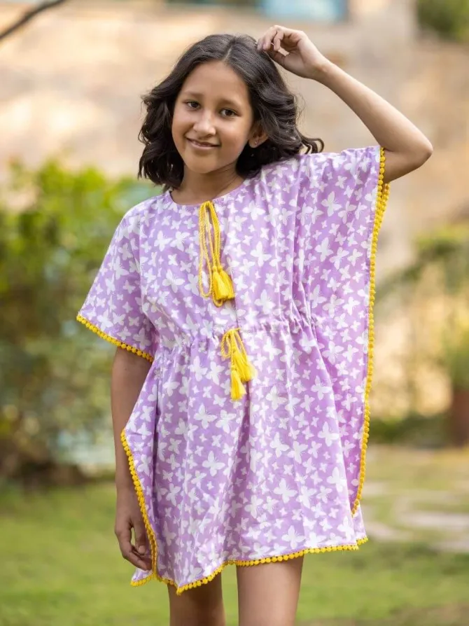 Flutter Organic Cotton Kaftan