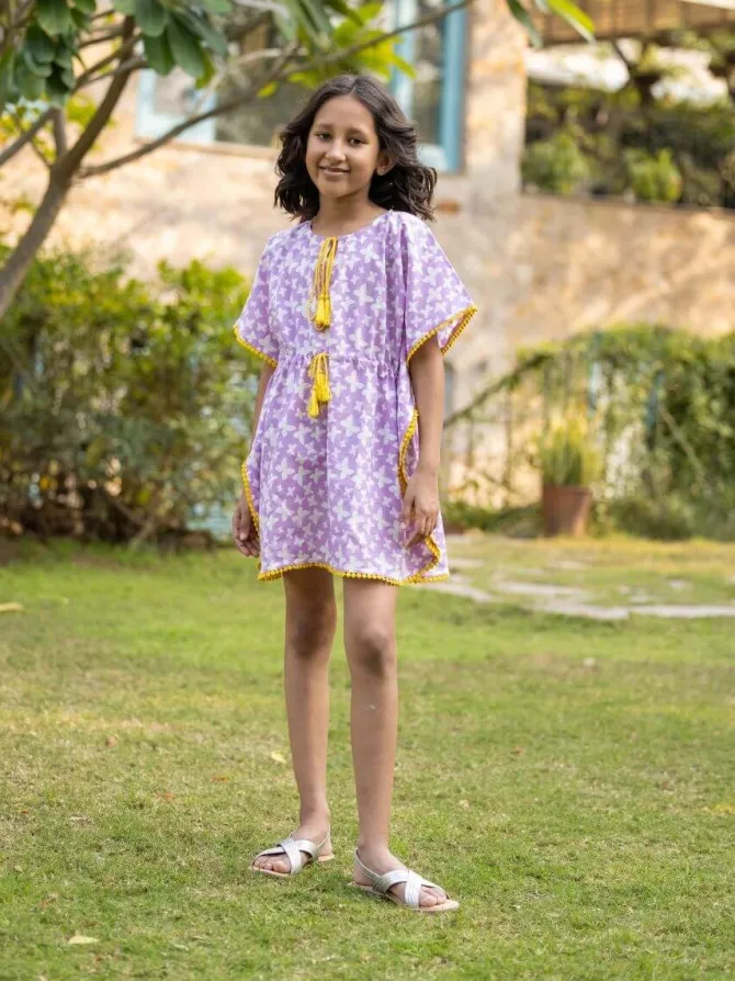 Flutter Organic Cotton Kaftan