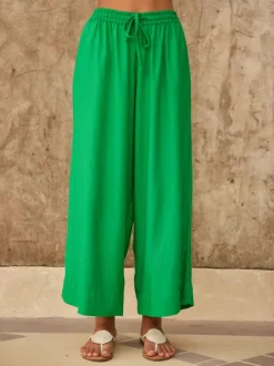 Forest Green Palazzo Pants
