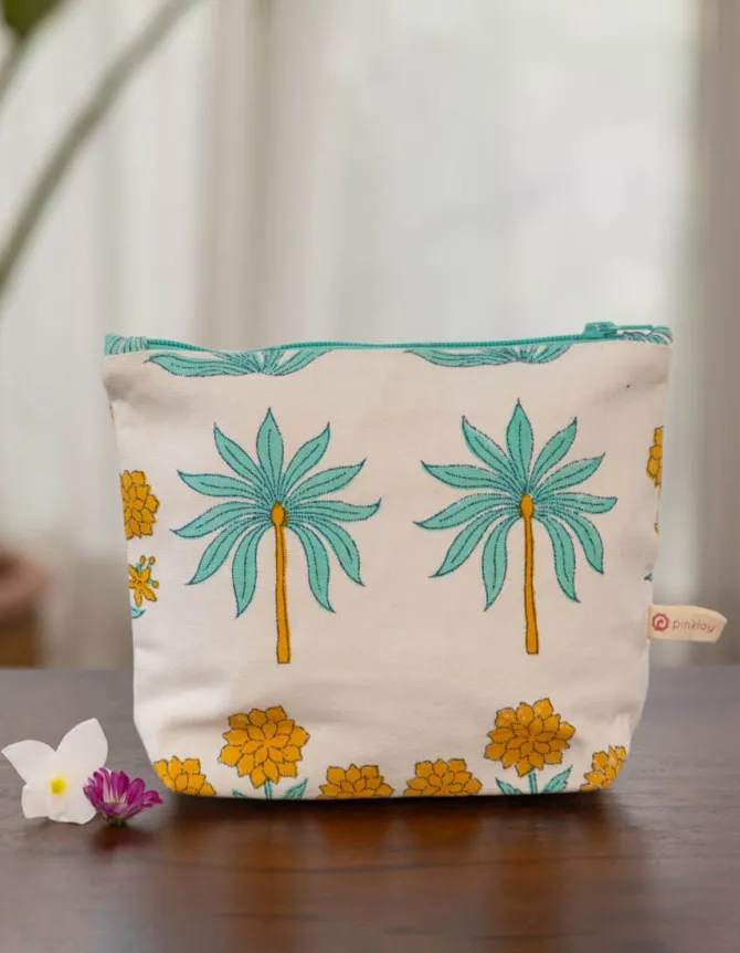Forrest Cotton Travel Pouch