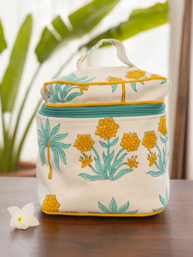 Forrest Cotton Travel Vanity Case