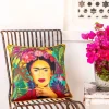 Freedom of Frida Cotton Cushion Cover - 16 Inch