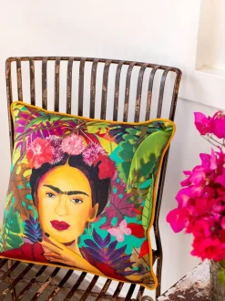 Freedom of Frida Cotton Cushion Cover - 16 Inch