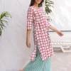 Freya Hand Block Printed Cotton Kurta
