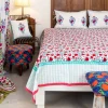 Fruit of Paradise Block Printed Cotton Bedsheet