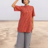 Gauri Cotton Tunic Shirt Dress