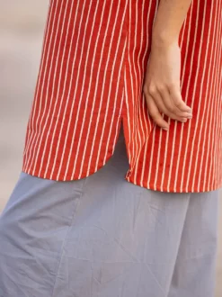 Gauri Cotton Tunic Shirt Dress