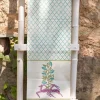 Ghazala Block Printed Cotton Table Runner