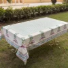 Ghazala Block Printed Cotton Table Cover