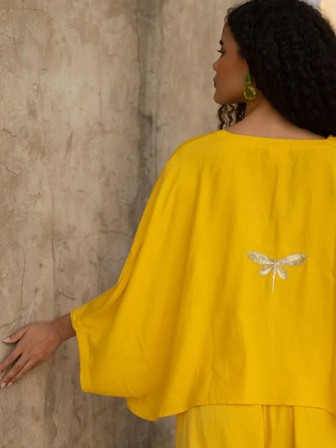 Golden Hour Poncho & Palazzo Set