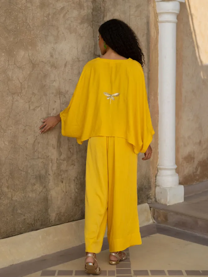 Golden Hour Poncho & Palazzo Set