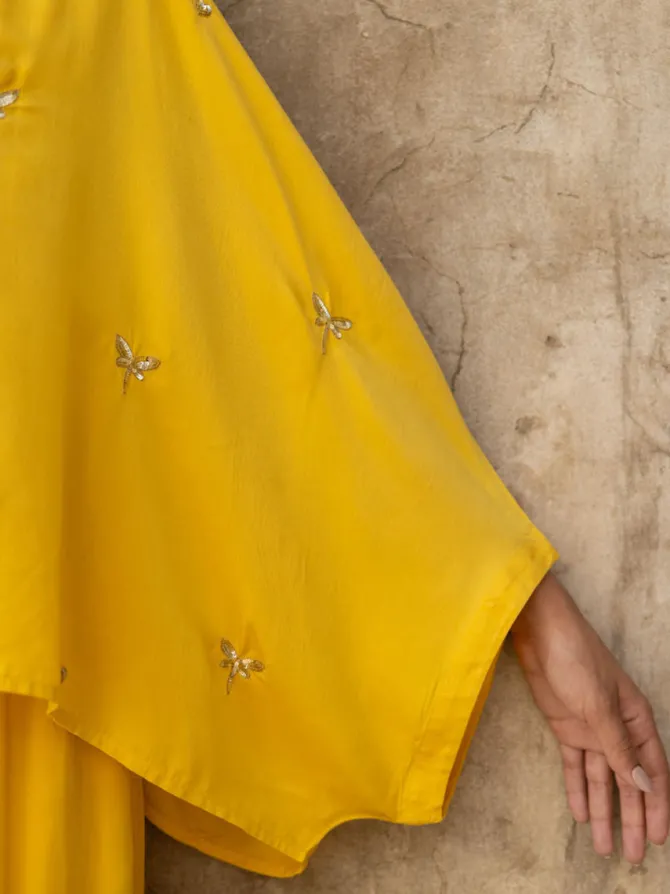 Golden Hour Poncho & Palazzo Set