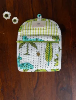 Green Pine Cotton Wallet
