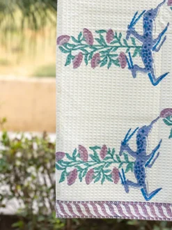 Harini Block Printed Cotton Bath Towel
