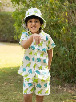 Hathi Organic Cotton Shirt & Shorts Set