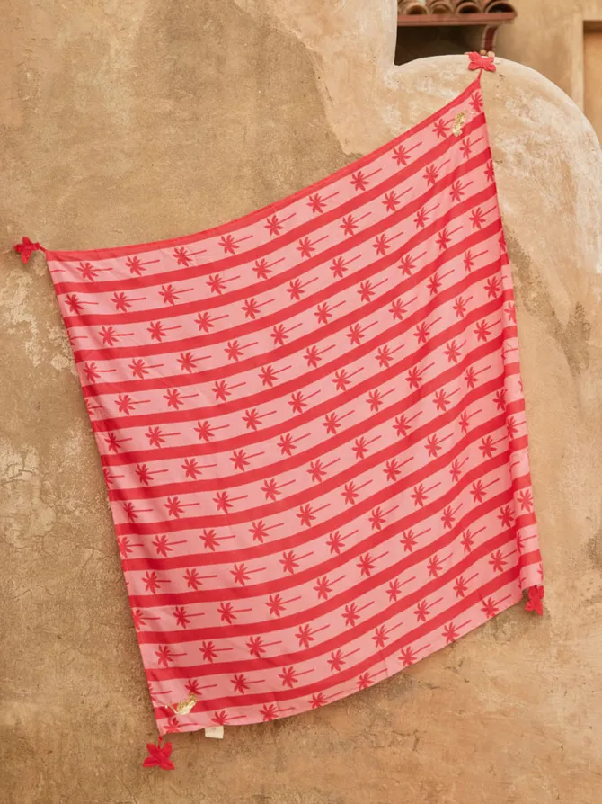 Holiday Hand Sequined Modal Scarf