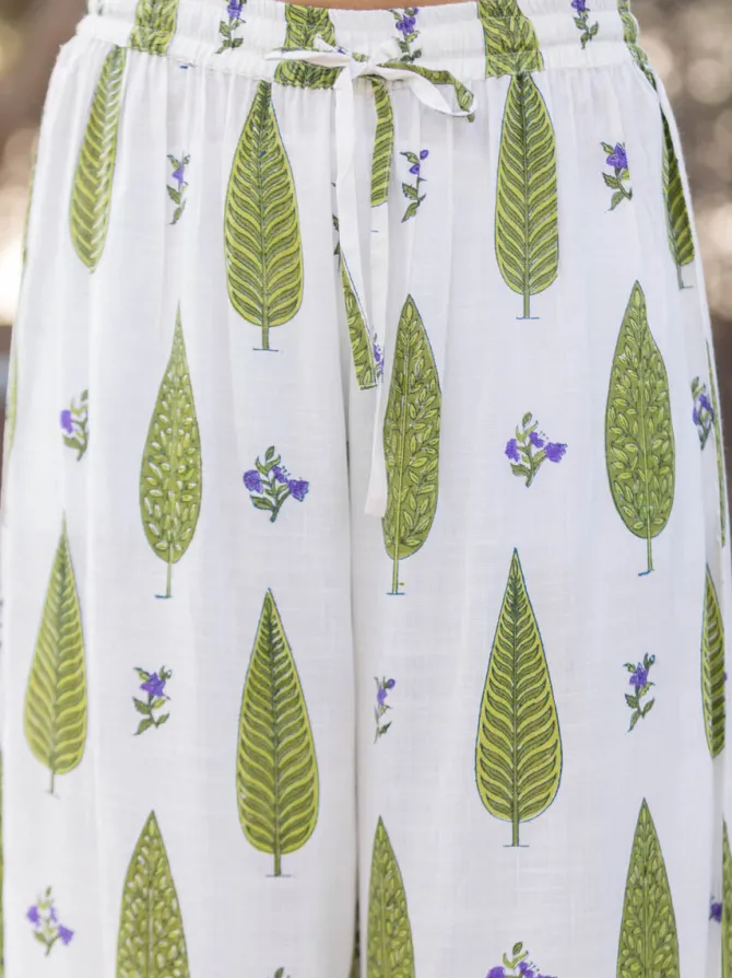 ILA Block Printed Palazzo Pants