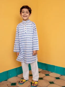 Indigo Love Organic Cotton Long Kurta