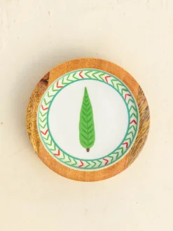 Iris Wooden Coaster Set