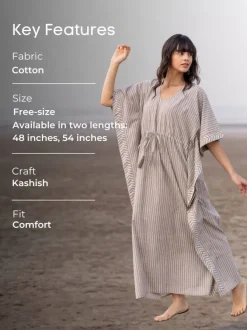 Ishaani Cotton Kaftan