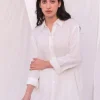 Ivory Slub Shirt
