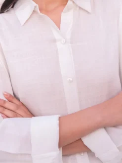 Ivory Slub Shirt