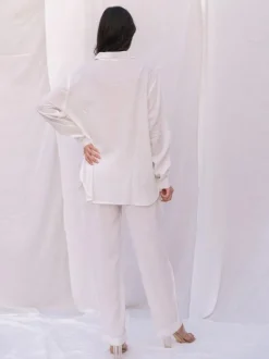 Ivory Slub Shirt