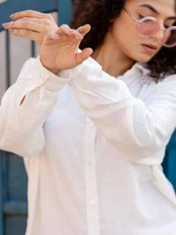Ivory Slub Shirt